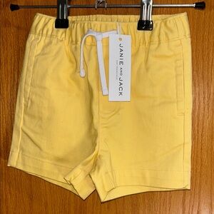 Janie and Jack Sunny Yellow Shorts